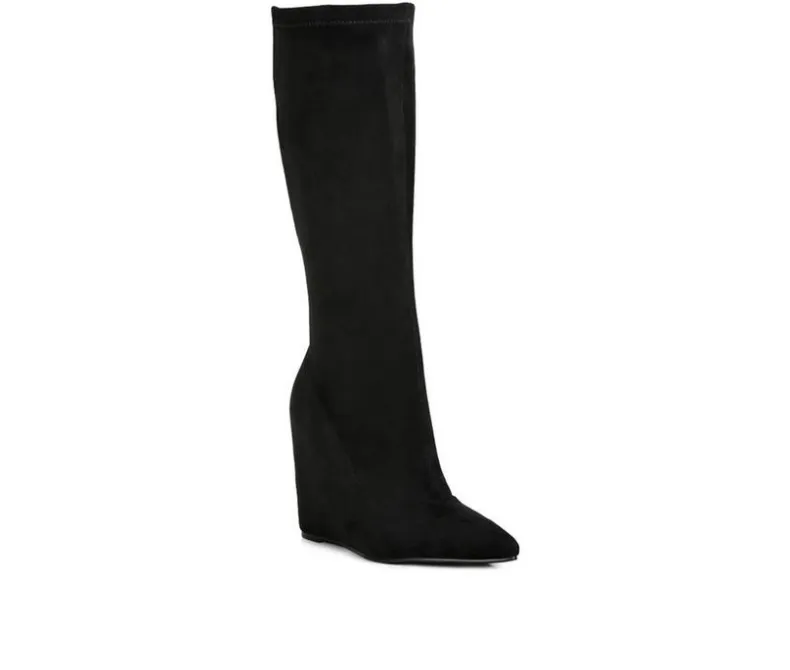 Tall>London Rag Women's Gladol Knee High Wedge Boots