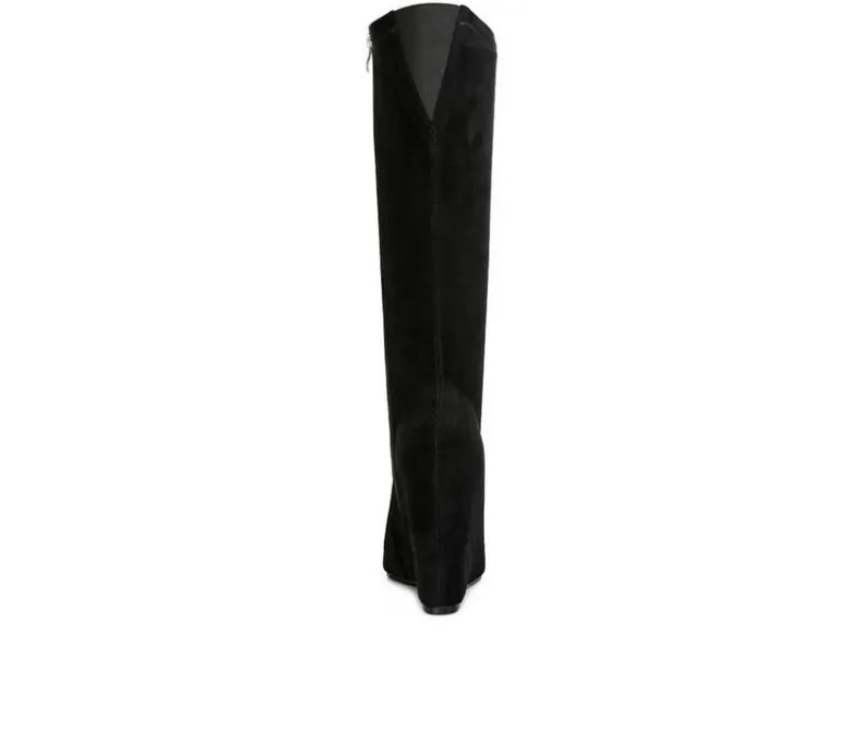 Tall>London Rag Women's Gladol Knee High Wedge Boots