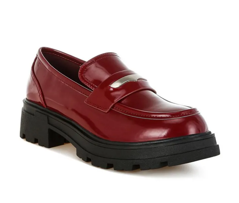 Loafers & Oxfords>London Rag Women's Gleam Stride Loafers