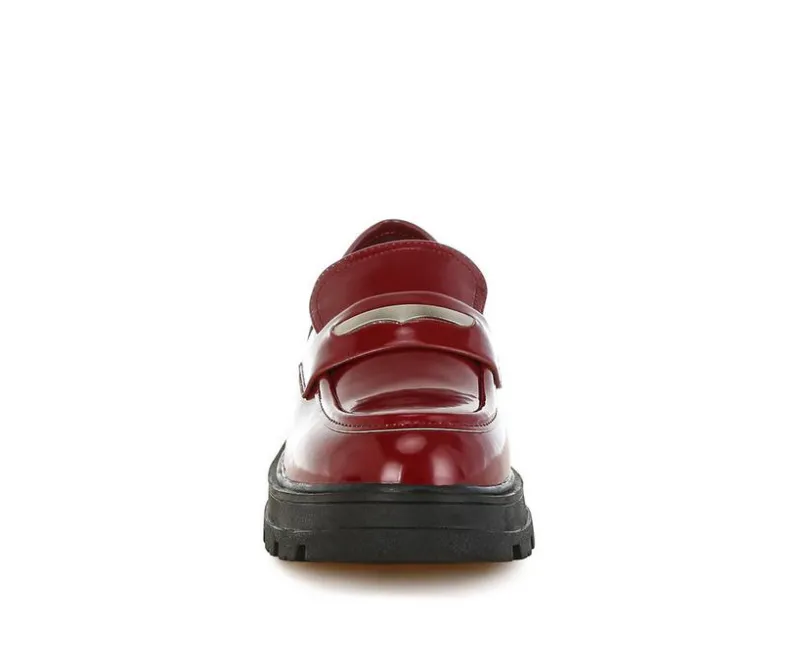 Loafers & Oxfords>London Rag Women's Gleam Stride Loafers