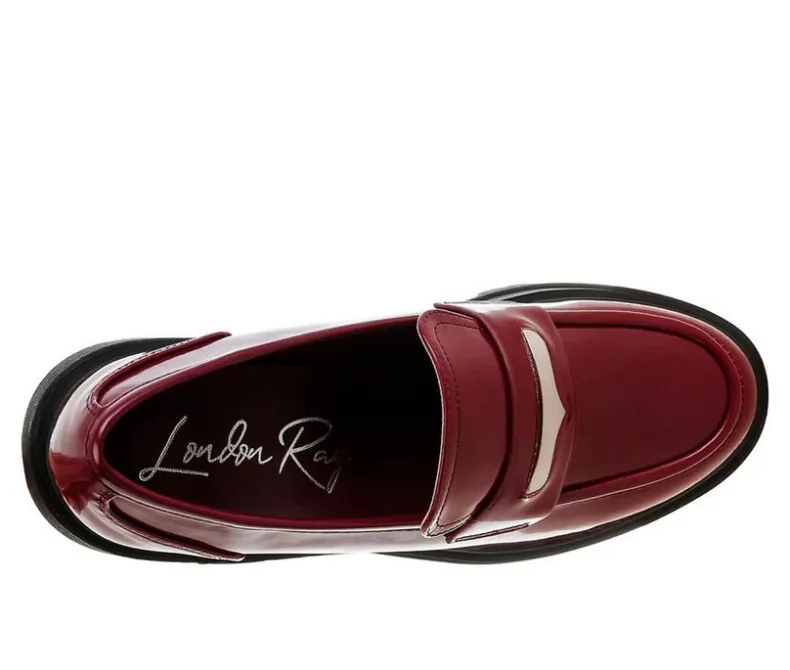 Loafers & Oxfords>London Rag Women's Gleam Stride Loafers