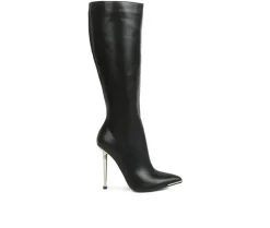 Tall|Dress>London Rag Women's Hale Knee High Stiletto Boots