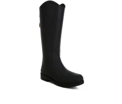 Tall>London Rag Women's Indiana Knee High Boots