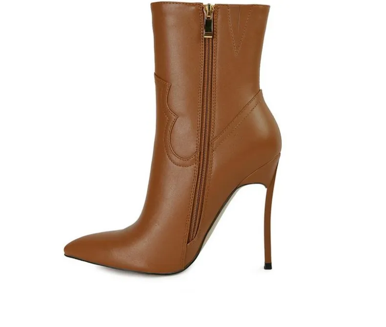 Dress>London Rag Women's Jenner Stiletto Booties