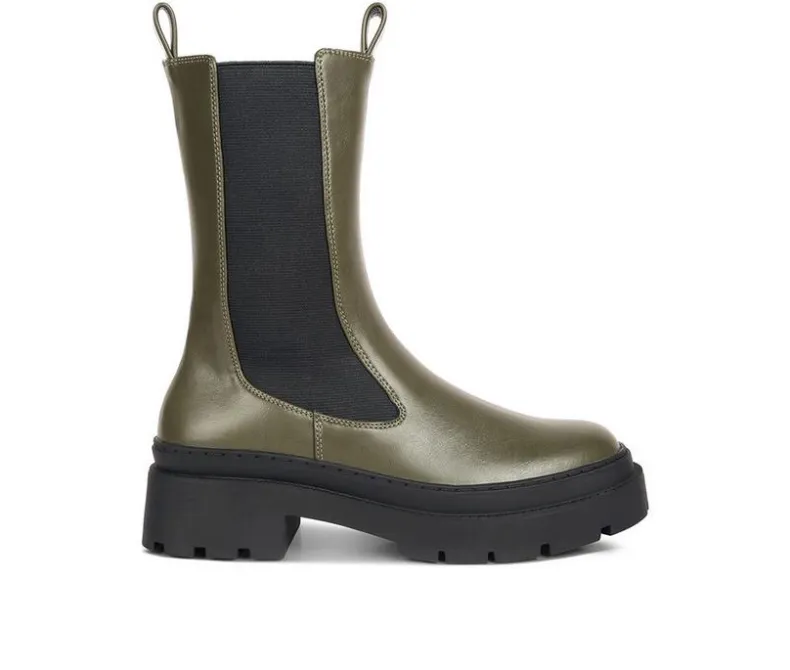 Chelsea>London Rag Women's Jolt Mid Calf Chelsea Boots