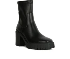 Dress>London Rag Women's Kokum Platform Heeled Booties
