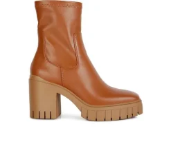 Dress>London Rag Women's Kokum Platform Heeled Booties