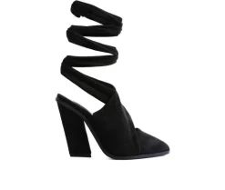 Clogs & Mules>London Rag Women's Mama Fav Block Heel Mules