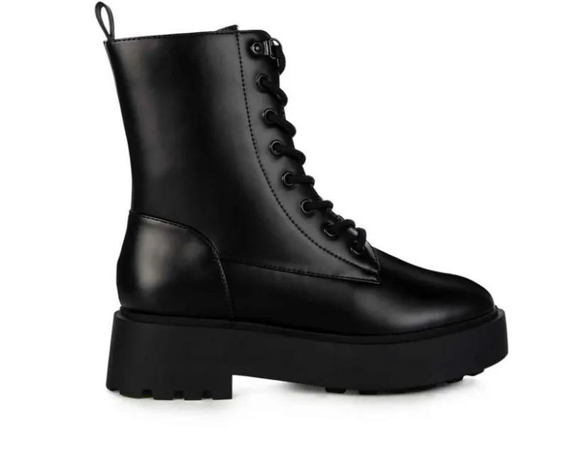Lace Up>London Rag Women's Molsh Lace Up Booties