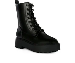 Lace Up>London Rag Women's Molsh Lace Up Booties