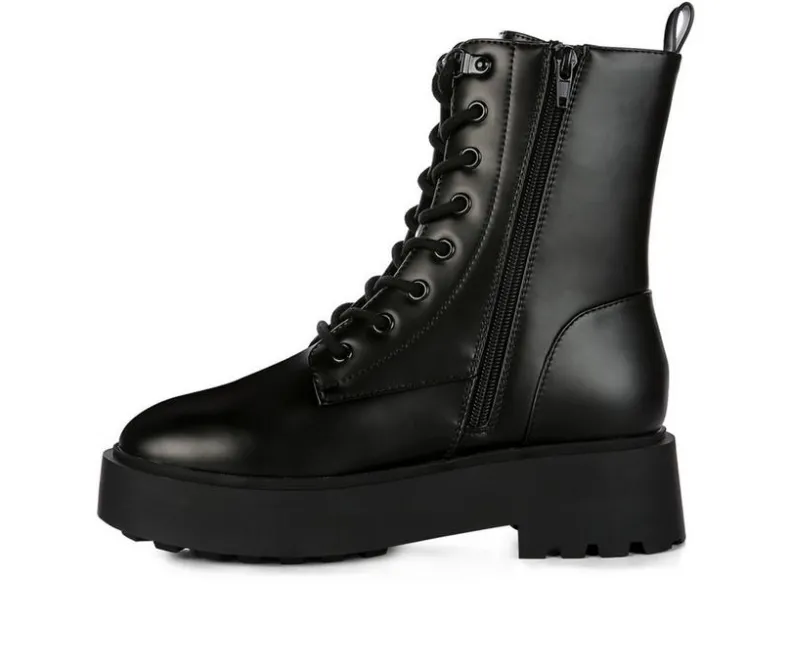 Lace Up>London Rag Women's Molsh Lace Up Booties