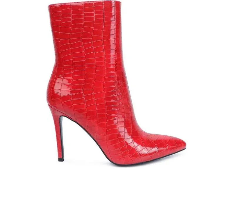 Dress>London Rag Women's Momoa Stiletto Booties