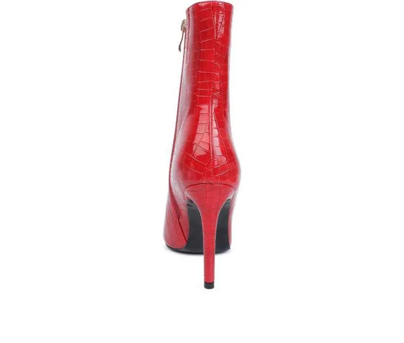 Dress>London Rag Women's Momoa Stiletto Booties