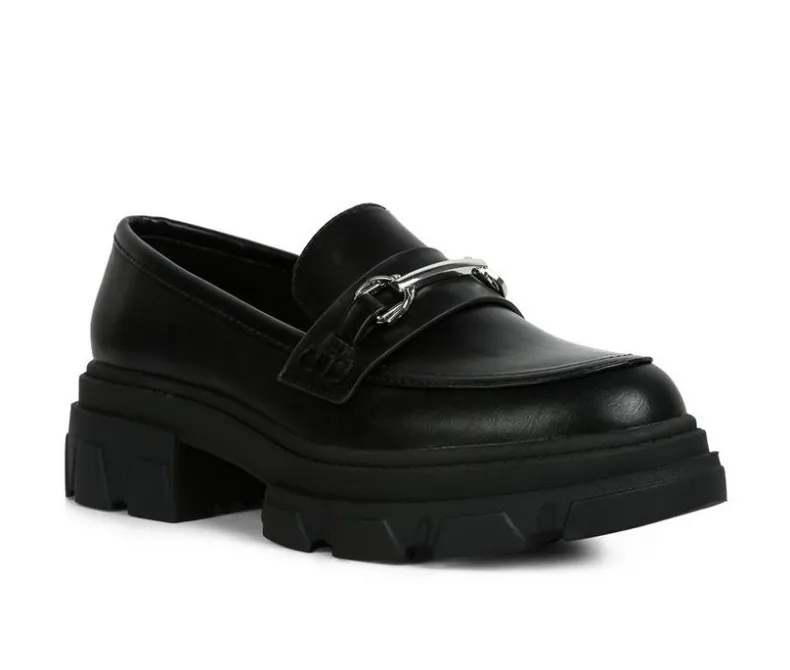 Loafers & Oxfords>London Rag Women's Oklyn Chunky Loafers
