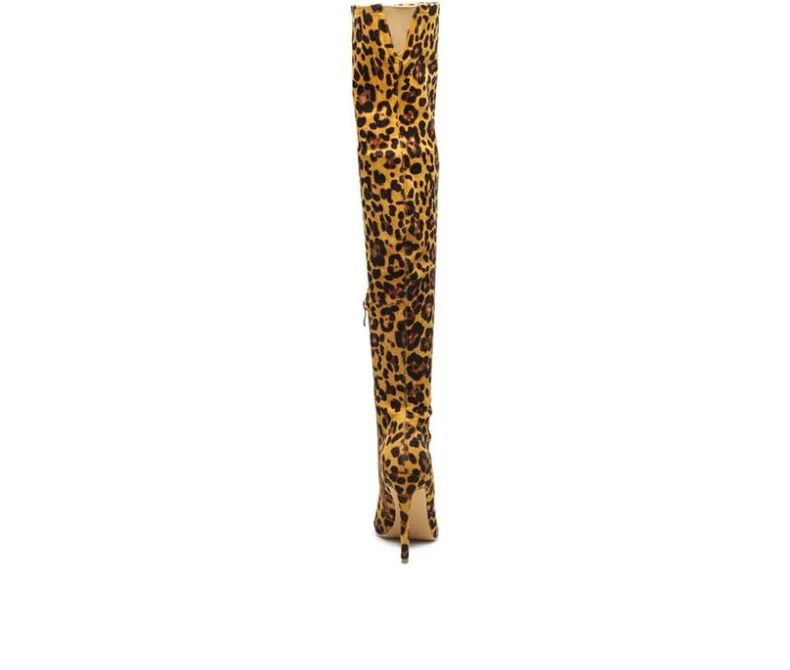 Dress>London Rag Women's Pokey Over The Knee Heeled Boots