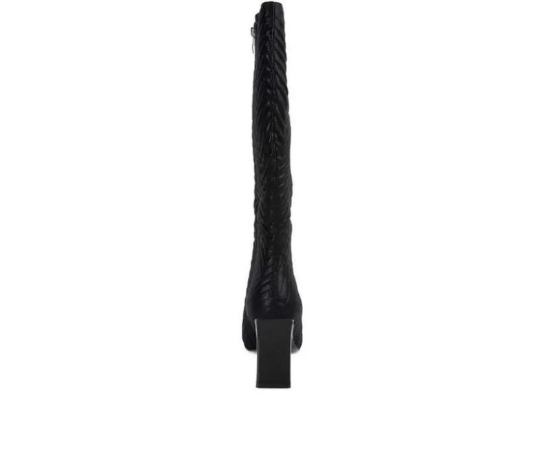 Tall|Dress>London Rag Women's Prinkles Knee High Heeled Boots
