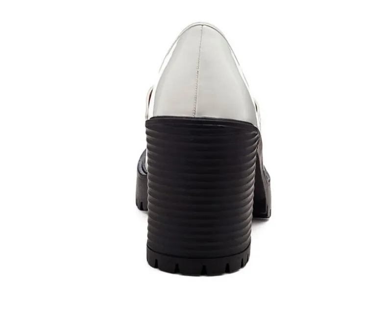 Pumps & Heels|Loafers & Oxfords>London Rag Women's Sachs Platform Heeled Loafers