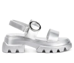 Sandals>London Rag Women's Silas Wedges