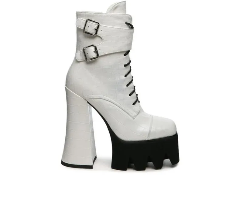 Lace Up|Dress>London Rag Women's Stomper Booties