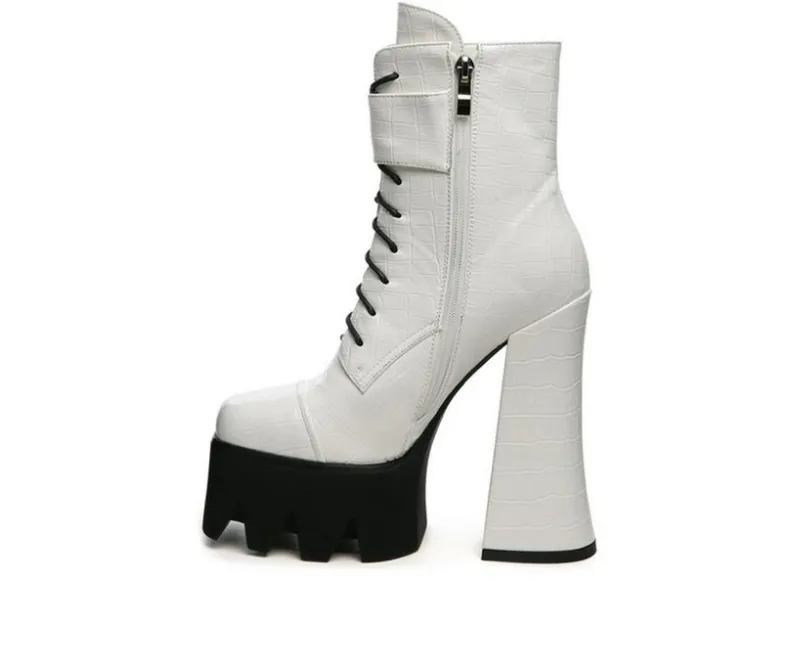 Lace Up|Dress>London Rag Women's Stomper Booties