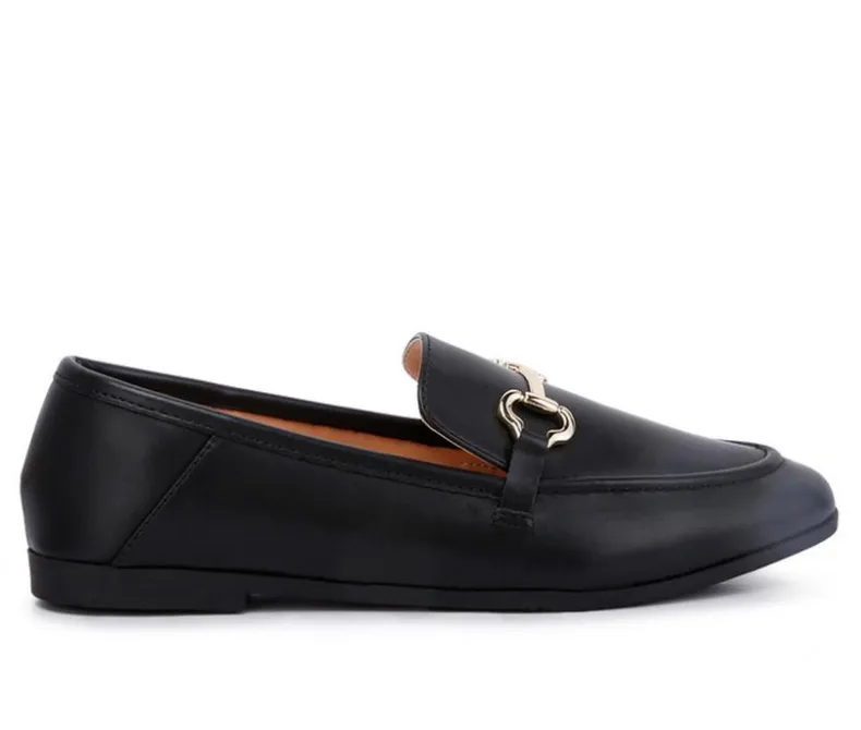 Loafers & Oxfords>London Rag Women's Taula Horsebit Loafers