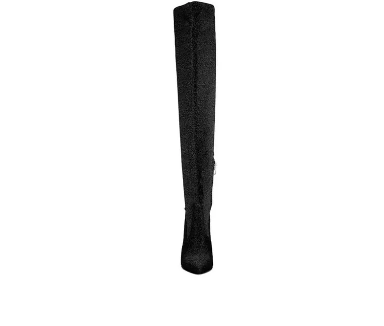 Dress>London Rag Women's Tigerlily Over The Knee Stiletto Boots