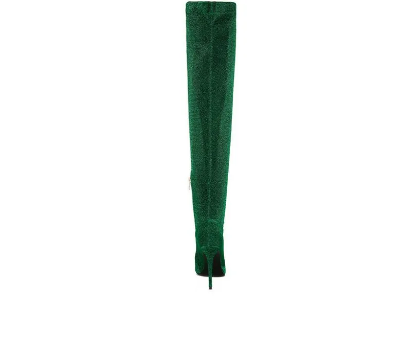 Dress>London Rag Women's Tigerlily Over The Knee Stiletto Boots