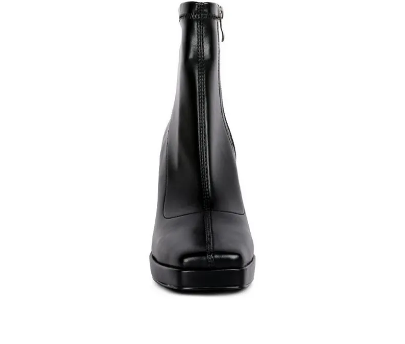 Dress>London Rag Women's Tintin Block Heel Booties