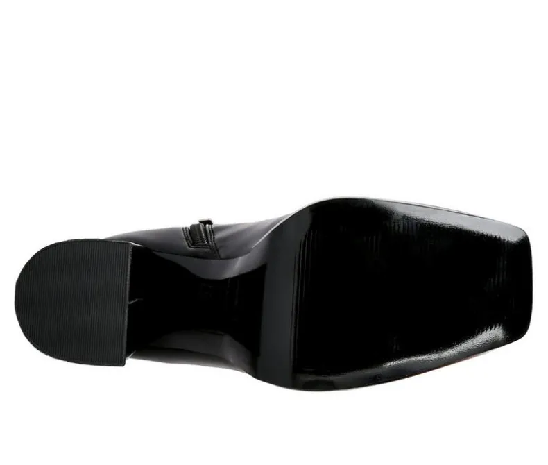 Dress>London Rag Women's Tintin Block Heel Booties