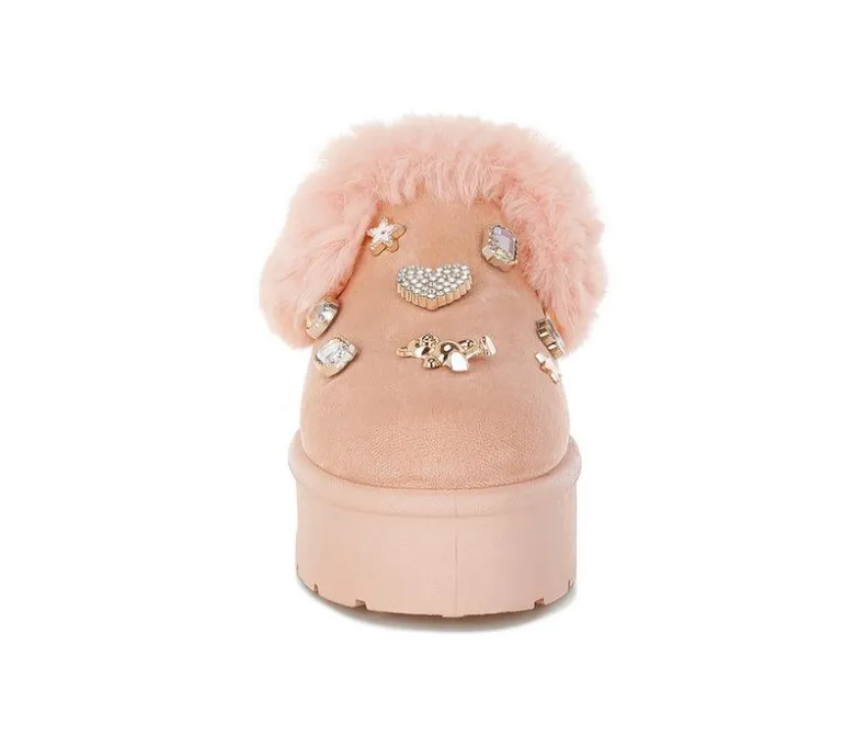 Boots & Booties>London Rag Women's Zeta Charm Winter Boot