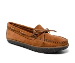 Boat Shoes & Slip-Ons>Minnetonka Women's Tie Tread Moccasins