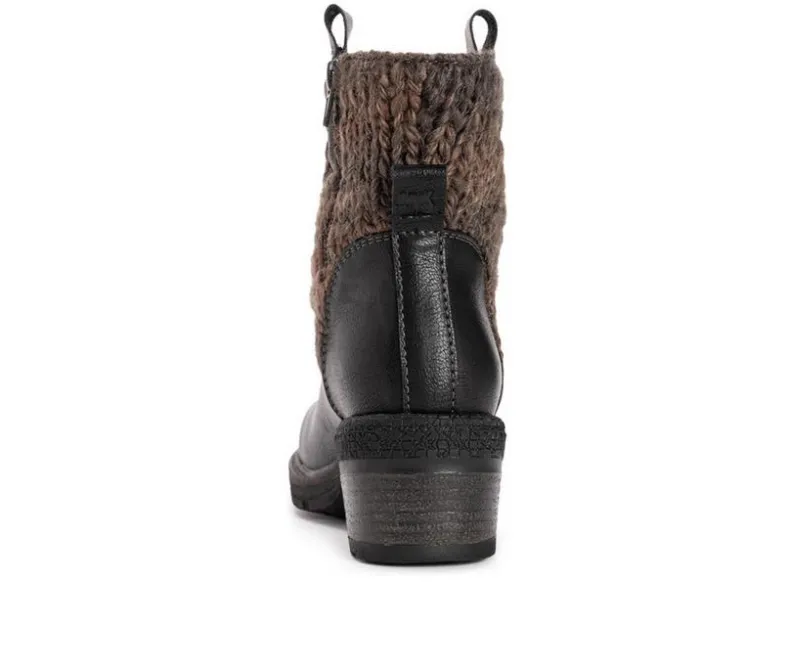 Dress|Cozy>MUK LUKS Women's Arya Arlene Heeled Winter Booties
