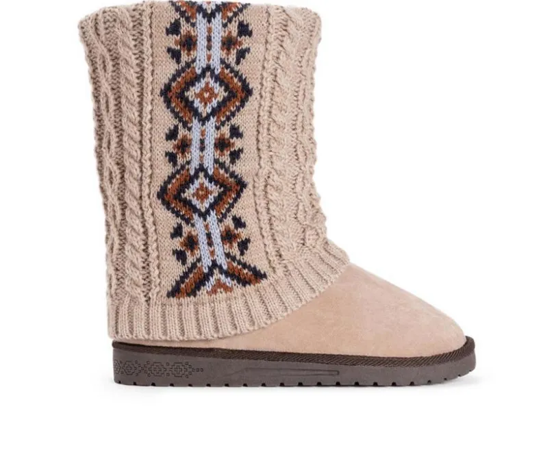 Cozy>MUK LUKS Women's Cheryl Sweater Winter Boots