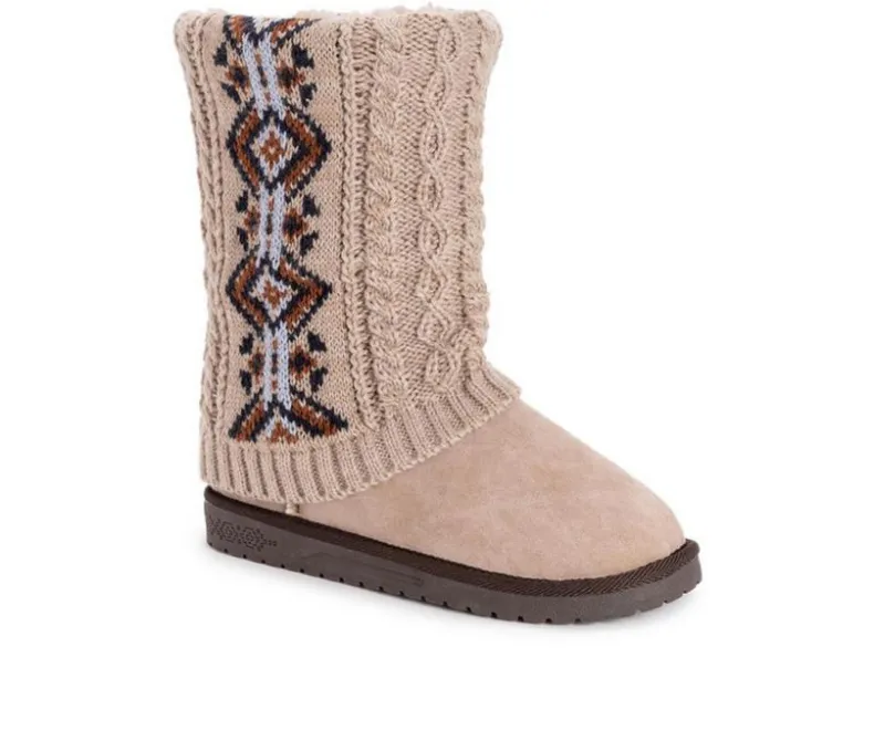 Cozy>MUK LUKS Women's Cheryl Sweater Winter Boots