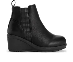 Dress|Chelsea>MUK LUKS Women's England Oxford Wedge Booties