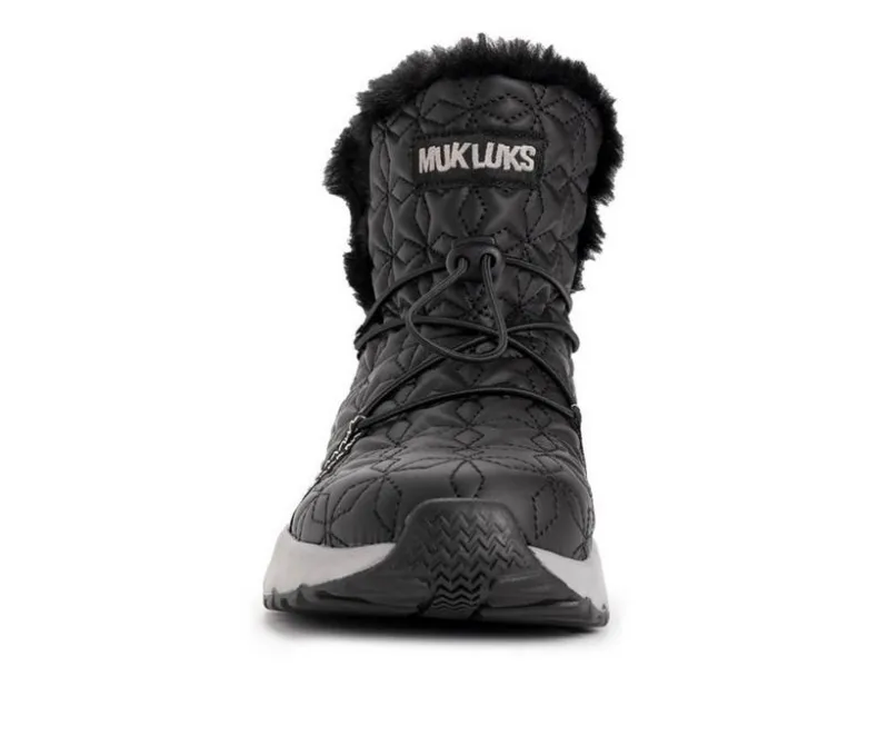 Cozy>MUK LUKS Women's Jasmine Jade Winter Booties