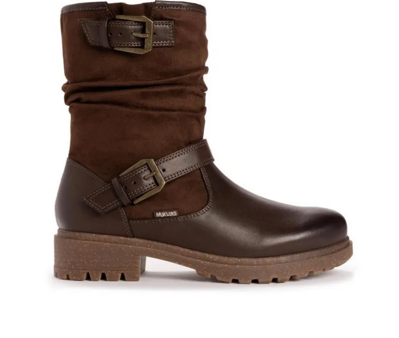 Moto>MUK LUKS Women's Scarlett Sabrina Mid Calf Boots