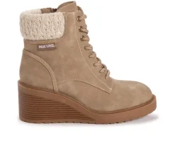 Boots & Booties|Cozy>MUK LUKS Women's Sky Solange Wedge Booties
