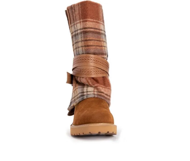 Cozy>MUK LUKS Women's Slipe Nikki Winter Boots