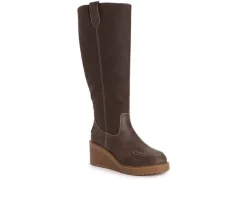 Tall|Dress>MUK LUKS Women's Sloane Knee High Wedge Boots