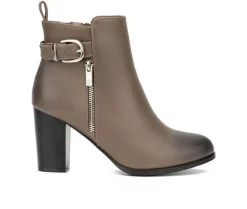 Dress>New York and Company Women's Angie 2 Heeled Booties