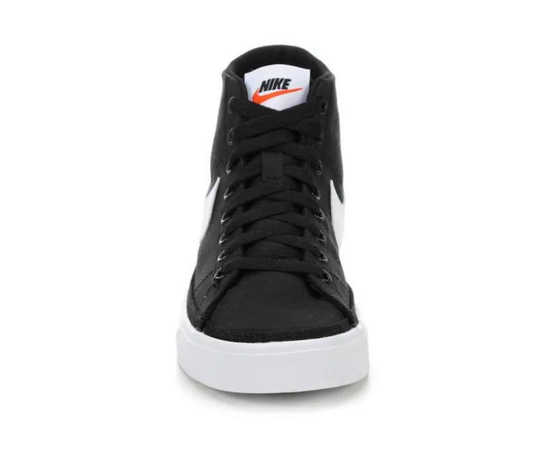 High Top|Fashion & Lifestyle>Nike Women's Court Legacy Mid Canvas Sneakers