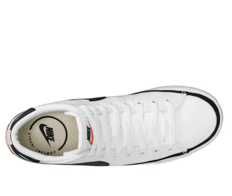 High Top|Fashion & Lifestyle>Nike Women's Court Legacy Mid Canvas Sneakers