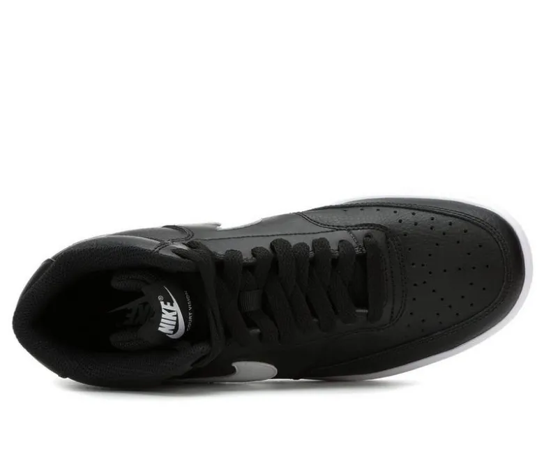 High Top|Fashion & Lifestyle>Nike Women's Court Vision Mid Sneakers