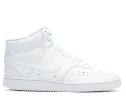 High Top|Fashion & Lifestyle>Nike Women's Court Vision Mid Sneakers
