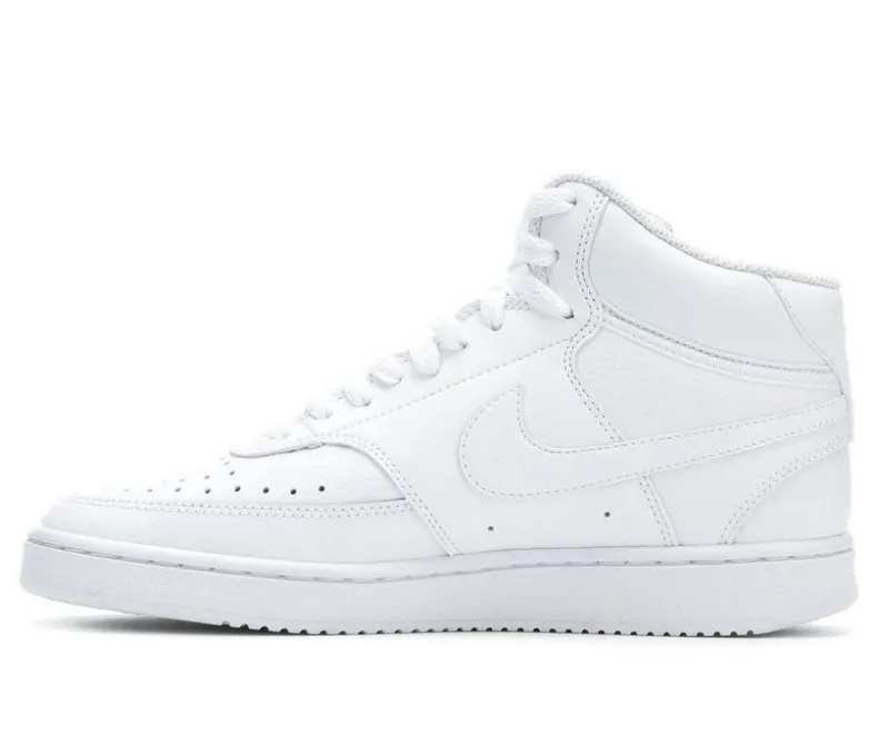 High Top|Fashion & Lifestyle>Nike Women's Court Vision Mid Sneakers