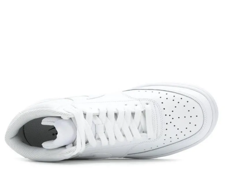 High Top|Fashion & Lifestyle>Nike Women's Court Vision Mid Sneakers