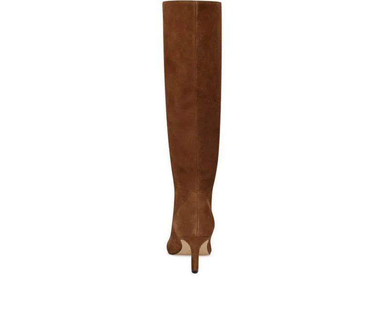 Tall>Nine West Women's Lorthey Wide Calf Boot Knee High Boots