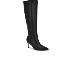 Tall>Nine West Women's Lorthey Wide Calf Boot Knee High Boots