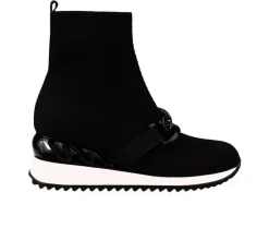 Platform|High Top>Ninety Union Women's Brooklyn Wedge Sneaker Booties